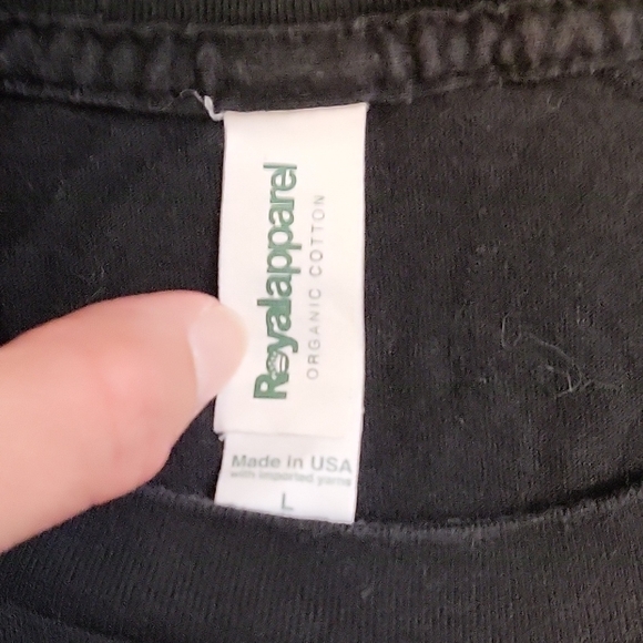 Fat Happy Vegan Manatee Graphic Tee - Black - Picture 2 of 4